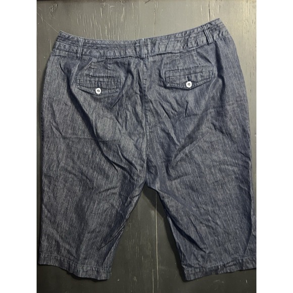 Cato Black‎ Classic Denim Shorts Women's Size 18w - Picture 9 of 9